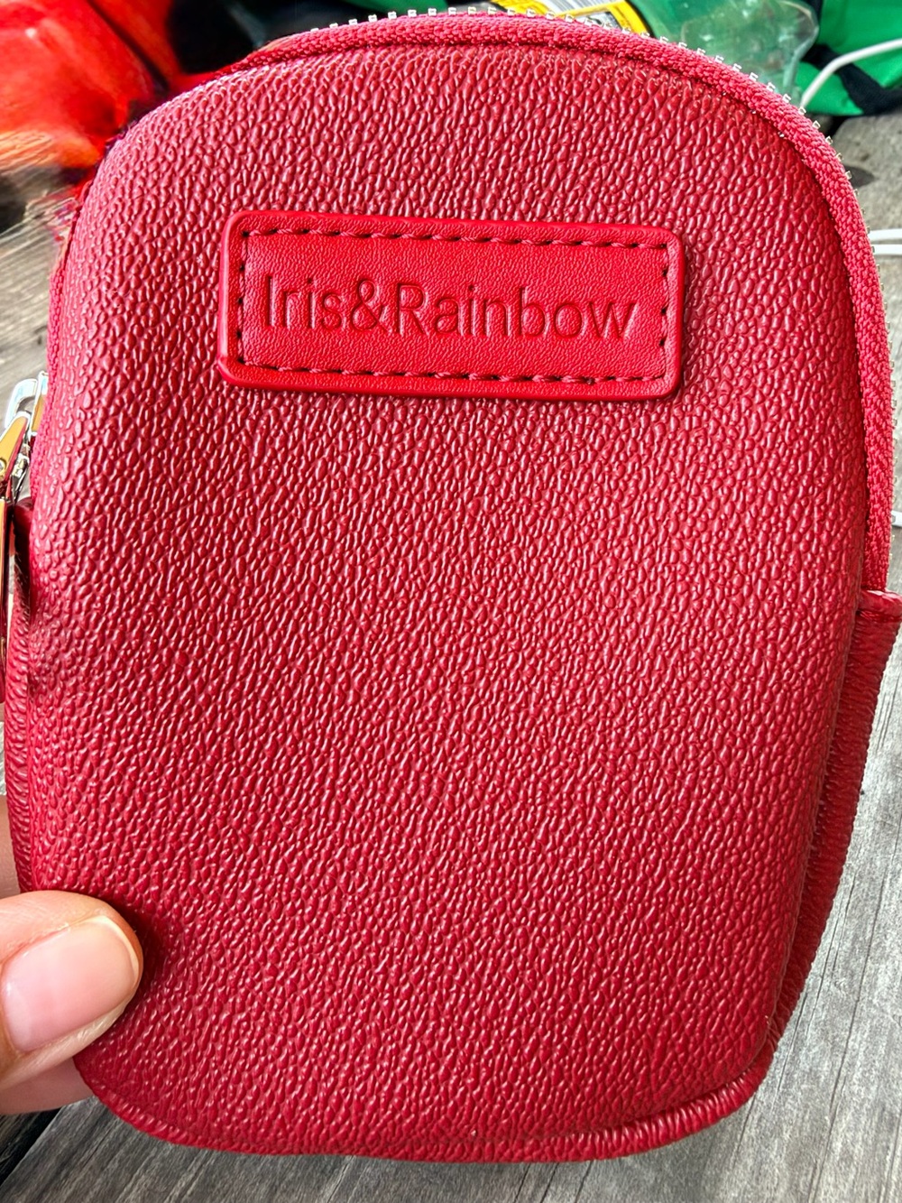 Red Crossbody Pouch
